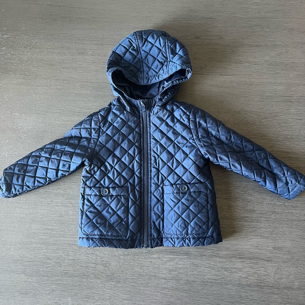 Quilted Hooded Jacket
